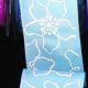 Wired Taffeta Print Tokyo 1.5 in 27 yd Lt Blue
