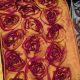 Wired A Bunch of Roses 4 in 10 yd Red/Gold