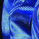 Wired Metallic Grosgrain 1.5 inch x 27 yards Blue