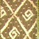 Wired Diamond Taffeta Print 1.5 inch x 20 yards Amber