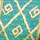 Wired Diamond Taffeta Print 1.5 inch x 20 yards Blue