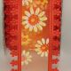 Wired Sheer Midi Daisies 1.5 inch 20 yards Orange