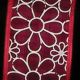 Wired Sheer Flower Takeshi 1.5 inch 20 yards Red