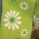 Wired Taffeta Butter Flowers 1.5 inch 27 yards Green