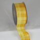 Wired Plaid Spring 1.5 inch by 27 yards Yellow