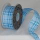 Wired Plaid Spring 1.5 inch 27 yards Blue