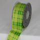 Wired Plaid Spring 1.5 inch 27 yards Green