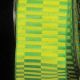 Wired Woven Taffeta Retro Blocks 2.5 inch 27 yards Green