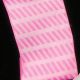 Wired Woven Taffeta Small Stripes 7/8 inch 27 yards Pink