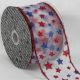 Wired Sheer American Star 3 inch 20 yards White