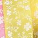 Wired Taffeta Small Flowers 1.5 inch 27 yards Yellow