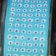 Wired Taffeta Little Dots 1.5 inch 27 yards Blue