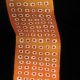 Wired Taffeta Little Dots 1.5 inch 27 yards Orange