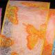 Wired Semi Sheer Butterflies 2.5 inch 20 yards Yellow