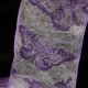 Wired Semi Sheer Butterflies 2.5 inch 20 yards Lavender