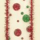 Wired Sheer Multi Dots 2.5 inch 20 yards Red/Green