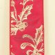 Wired Poinsettia with Berries 4 inch 20 yards Red