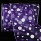 Wired Tuffts 4 inch 20 yards Purple