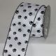Wired Paw Print 3 inch by 20 yards White