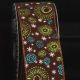 Wired Klee Ribbon 2.5 inch 20 yards Brown