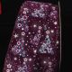 Wired Trees Ribbon 2.5 inch 20 yards Purple