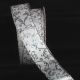 Wired Lyons Ribbon 1.5 inch 20 yards Silver