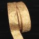 Wired Lyons Ribbon 1.5 inch 20 yards Gold
