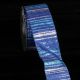 Wired Diagonal Ribbon 2.5 inch by 20 yards Blue