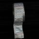 Wired Diagonal Ribbon 2.5 inch by 20 yards Silver