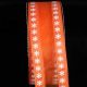 Wire Edge Foil Flowers 1.5 inch 20 yards Orange