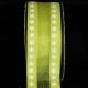 Wire Edge Foil Flowers 1.5 inch 20 yards Green