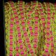 Wired Wave Braid 3/8 inch 44 yards Pink/Green