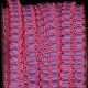 Wired Wave Braid 3/8 inch 44 yards Pink/Lavender