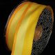 Wire Edge Fishbone Stripe 1.5 inch 27 yards Yellow