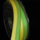Wire Edge Fishbone Stripe 7/8 inch 27 yards Green