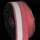Wire Edge Fishbone Stripe 1.5 inch 27 yards Red/White