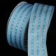 Wire Edge Stripes and Dots 1.5 inch 27 yards Blue