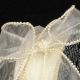 Wire Pearl Edge Sheer 2 inch 20 yards Ivory