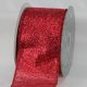 Wired DG Glitter 3 inch 20 yards Red