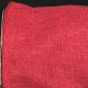 Wired Fine Burlap 6 inch 20 yards Red