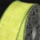 Wired Fine Burlap 2 inch 20 yards Light Green