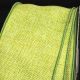 Wired Fine Burlap 3 inch 20 yards Light Green