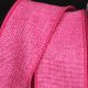 Wired Fine Burlap 2 inch 20 yards Pink
