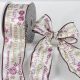 Wired Classic Merry Christmas 2.5 inch 20 yards Purple