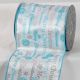 Wired Classic Merry Christmas 5 inch 20 yards Lt. Blue