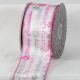Wired Classic Merry Christmas 2.5 inch 20 yards Pink