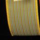 Wired Thin Stripe Ribbon 1.5 inch 20 yards Yellow