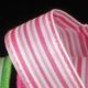 Wired Thin Stripe Ribbon 5/8 inch 20 yards Pink