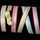 Wired Thin Multi Stripe Ribbon 