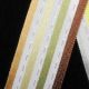 Wired Thin Multi Stripe Ribbon 7/8 inch 27 yards Brown/Beige